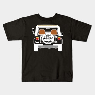 collect beautiful moments jeep Kids T-Shirt